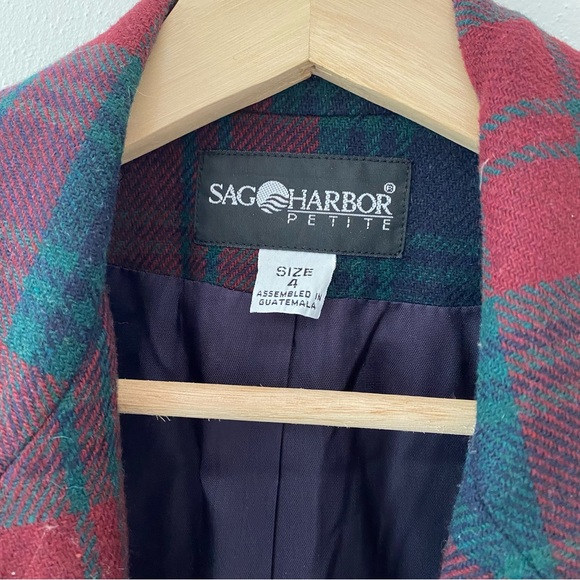 Vintage Plaid Blazer - Picture 5 of 5